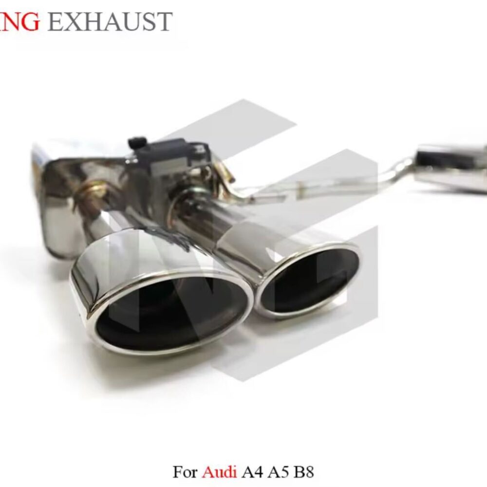★ING★ A4 A5 B8 2.0 可変バルブ マフラー エキゾースト アウディ audi 可変マフラー