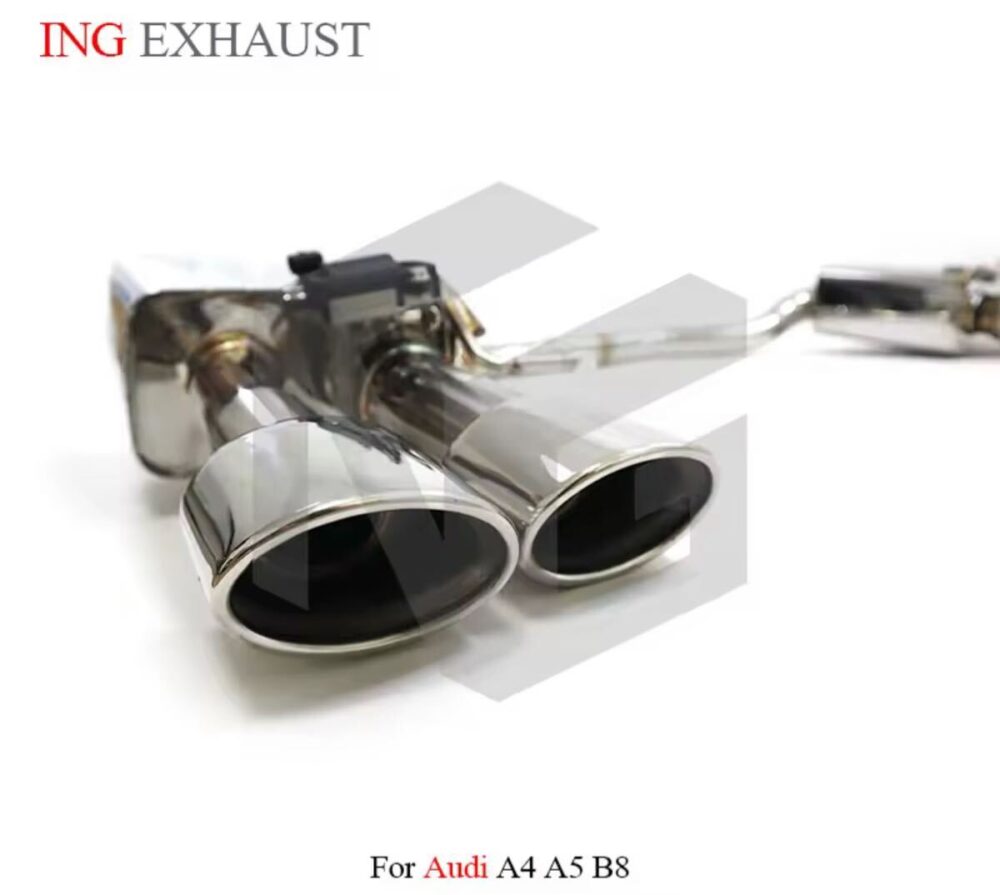 ★ING★ A4 A5 B8 2.0 可変バルブ マフラー エキゾースト アウディ audi 可変マフラー