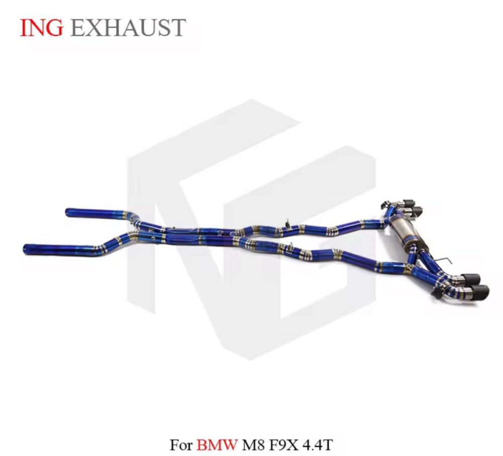 ★ING★ チタン X3M X4M F97 F98 可変バルブ マフラー エキゾースト BMW 可変マフラー