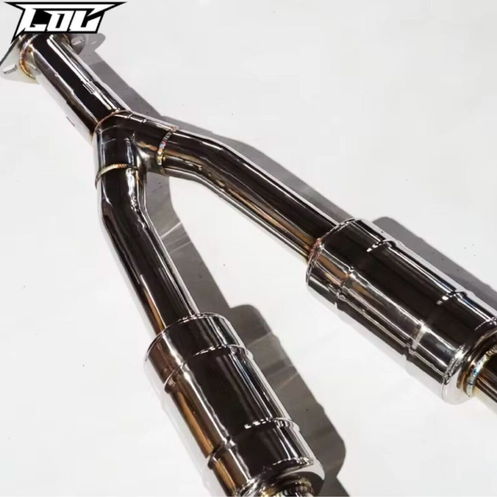 ★C.O.C★ インフィニティ FX35 可変バルブ ハイパフォーマンスエキゾースト マフラー パイプ 中間 バルブ FX37 FX50