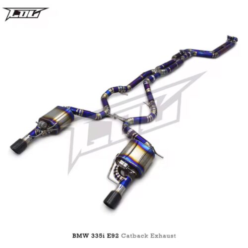 ★C.O.C★ チタン BMW E90 E92 E93 335i 可変バルブ マフラー N54 N55 中間 パイプ センターパイプ M3 ②