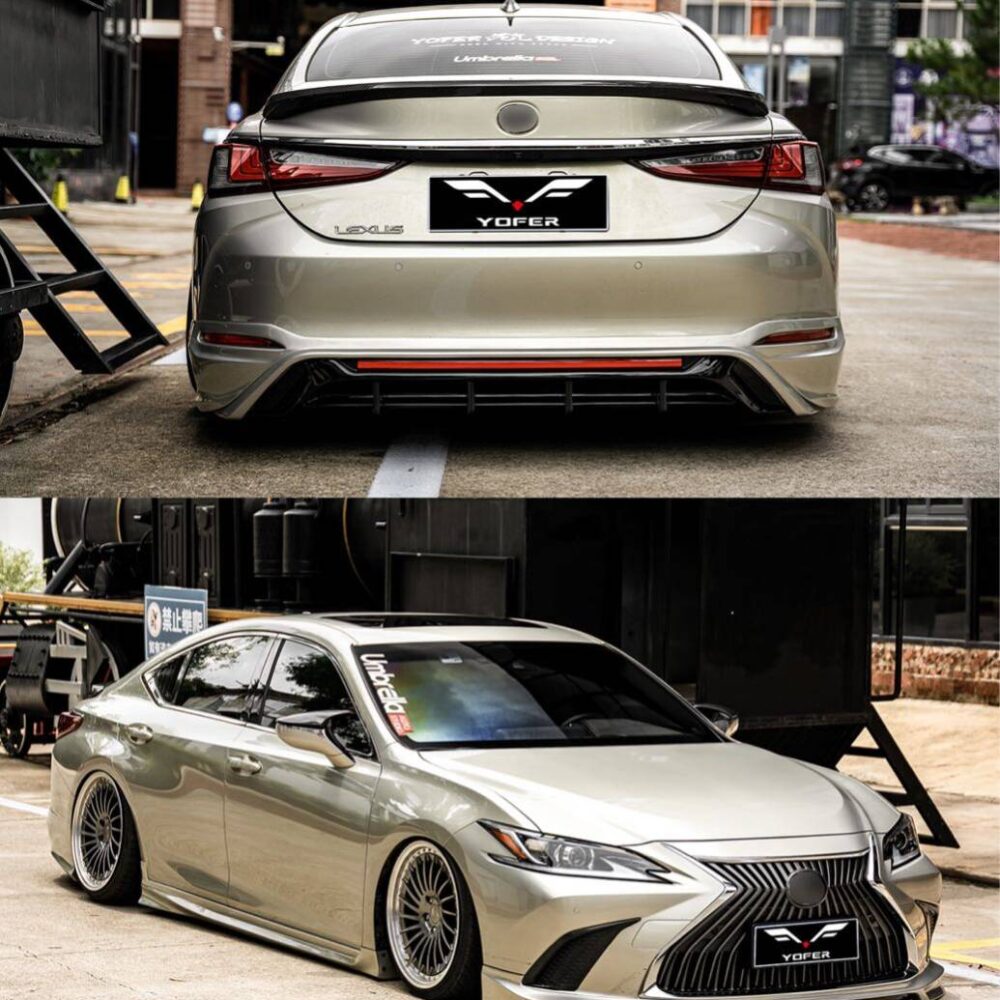 ★YOFER★ レクサス ES 10系 ボディキット ディフューザー バンパー マフラー リップ スポイラー グリル Fスポーツ TRD モデリスタ