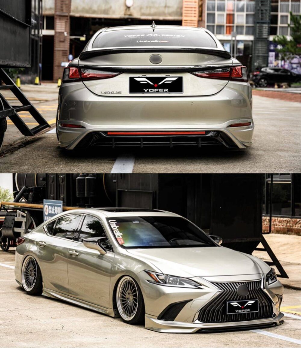 ★YOFER★ レクサス ES 10系 ボディキット ディフューザー バンパー マフラー リップ スポイラー グリル Fスポーツ TRD モデリスタ