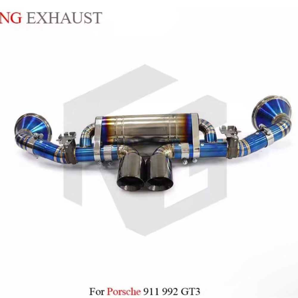 ★ING★ チタン 911 992 GT3 可変バルブ マフラー エキゾースト ポルシェ PORSCHE
