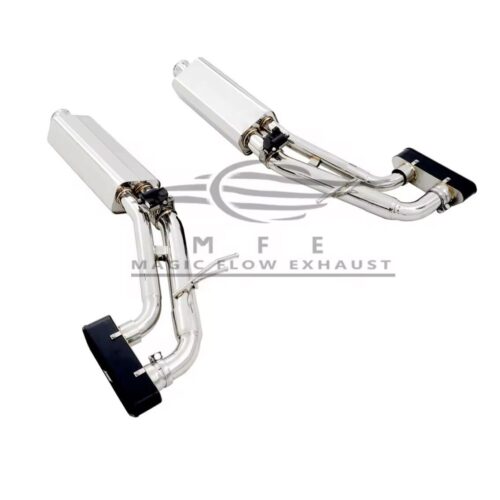 ★MFE★ W463A W464 G550 可変バルブ マフラー エキゾースト 中間 パイプ ディフューザー リアピース ダウンパイプ 可変マフラー ②