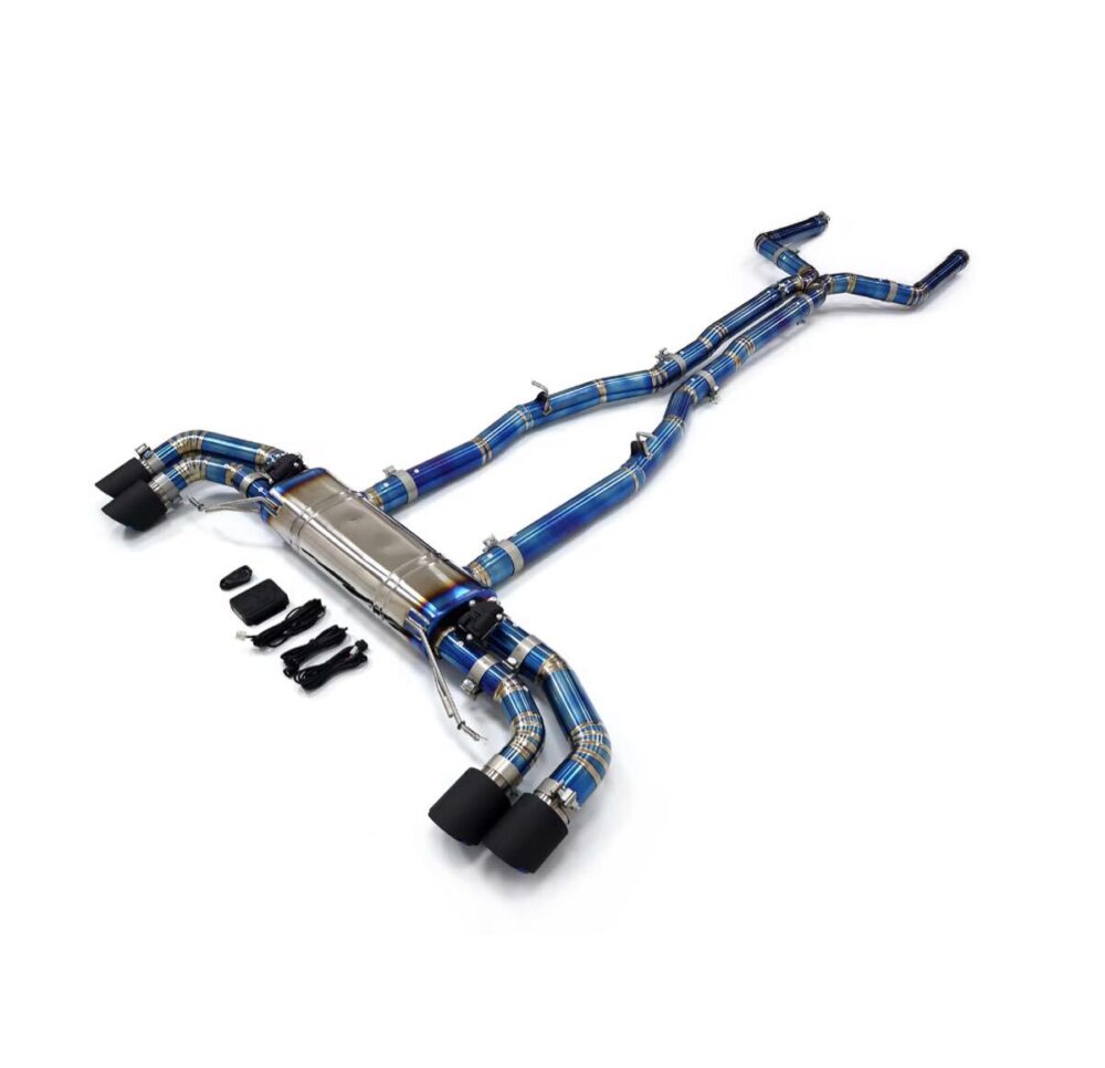 ★ING★ チタン X5M X6M F95 F96 可変マフラー 可変バルブ マフラー エキゾースト BMW