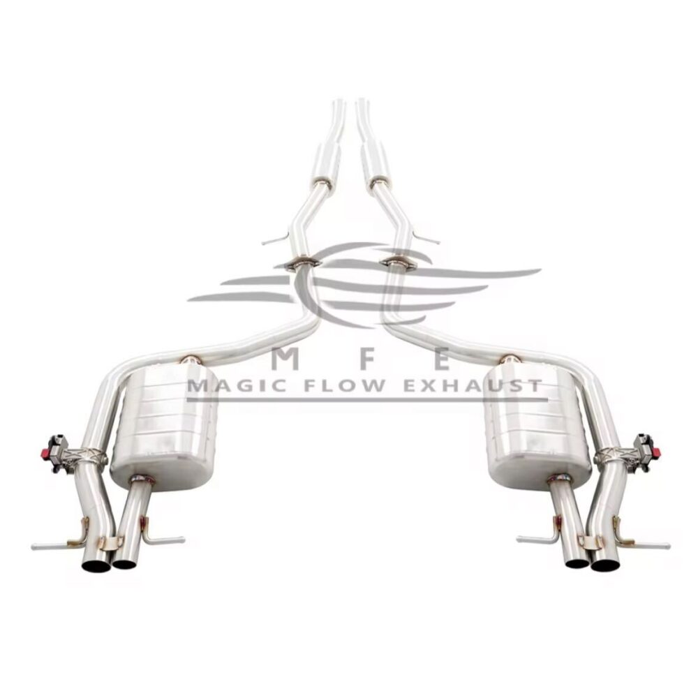 65699f0a464cd4d_1200_1159.jpg ★MFE★ W223 S500 可変バルブ マフラー エキゾースト 中間 パイプ ディフューザー リアピース 可変マフラー メルセデス Sクラス