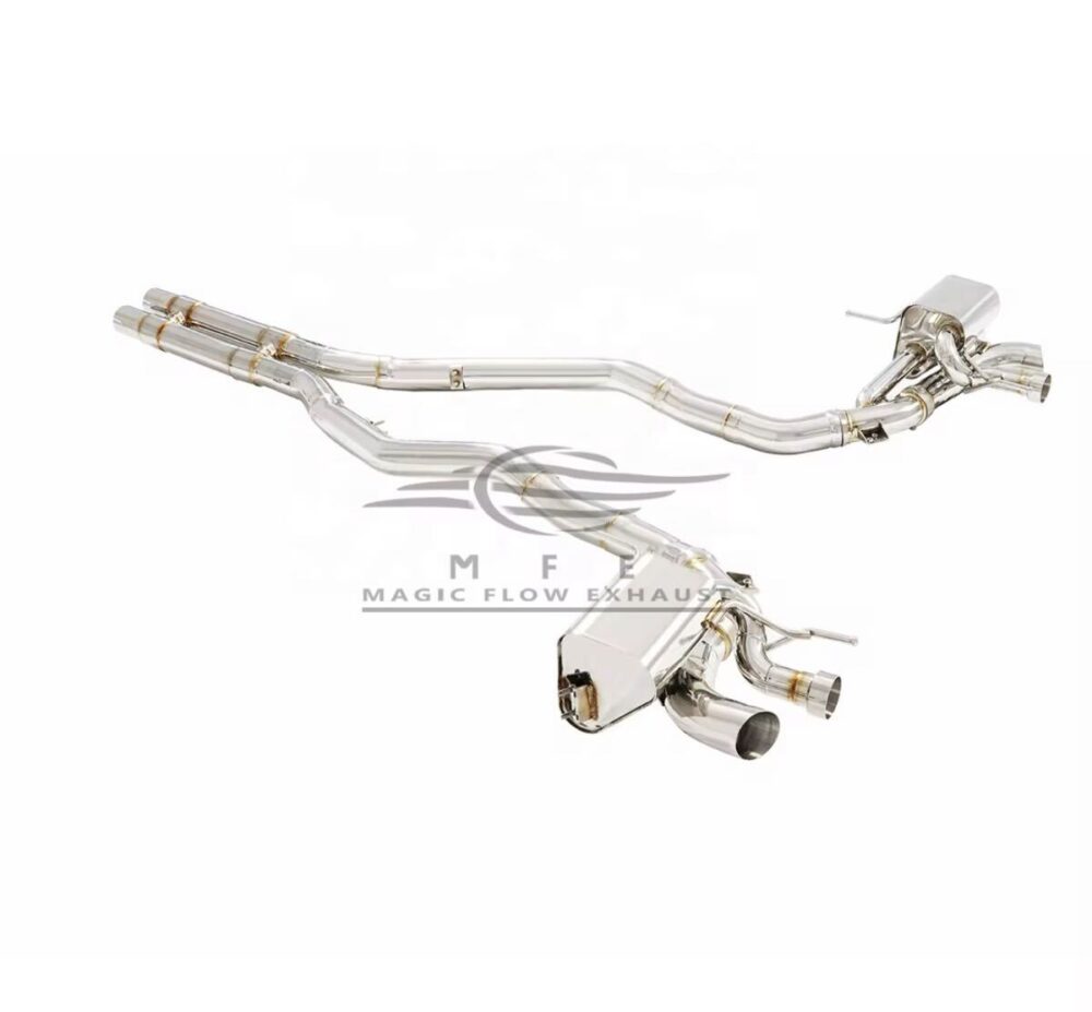 ★MFE★ フェラーリ F12 ベルリネッタ 可変バルブ マフラー エキゾースト 中間 パイプ ミッド リアピース