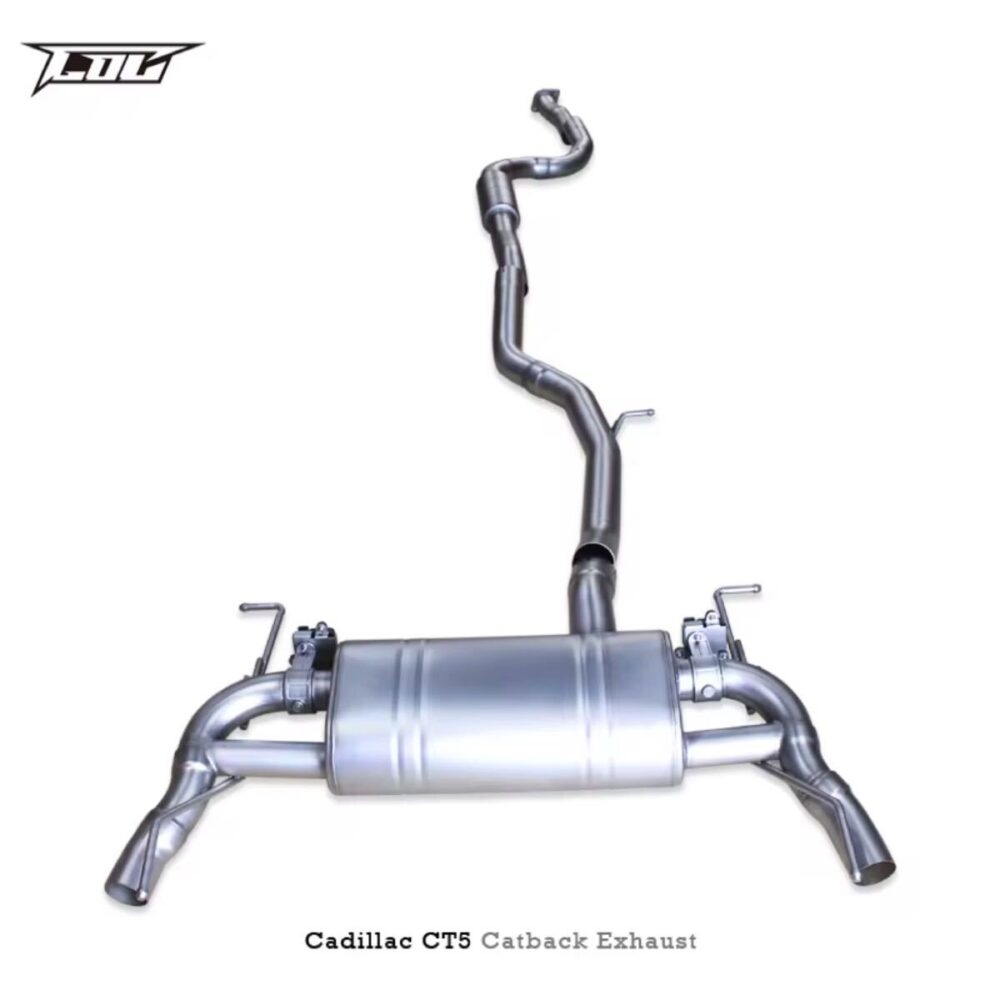 ★C.O.C★ CT5 キャデラック 可変バルブ ハイパフォーマンスエキゾースト マフラー パイプ 中間 XT5 2.0 スポーツ プラチナム