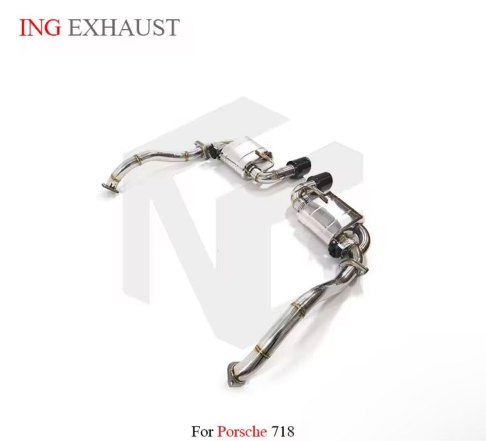 ★ING★ 718 ケイマン 可変バルブ マフラー エキゾースト ポルシェ PORSCHE cayman ボクスター