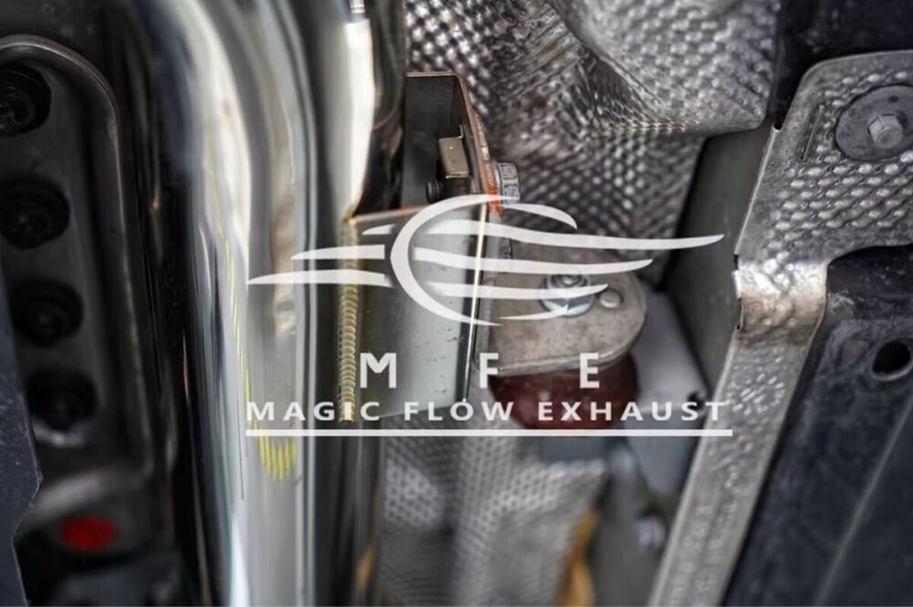 ★MFE★ X253 C253 GLC43 可変バルブ マフラー エキゾースト 中間 パイプ ディフューザー リアピース ダウンパイプ 可変マフラー