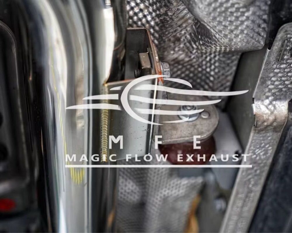 ★MFE★ X253 C253 GLC43 可変バルブ マフラー エキゾースト 中間 パイプ ディフューザー リアピース ダウンパイプ 可変マフラー