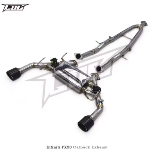 ★C.O.C★ インフィニティ FX35 可変バルブ ハイパフォーマンスエキゾースト マフラー パイプ 中間 バルブ FX37 FX50