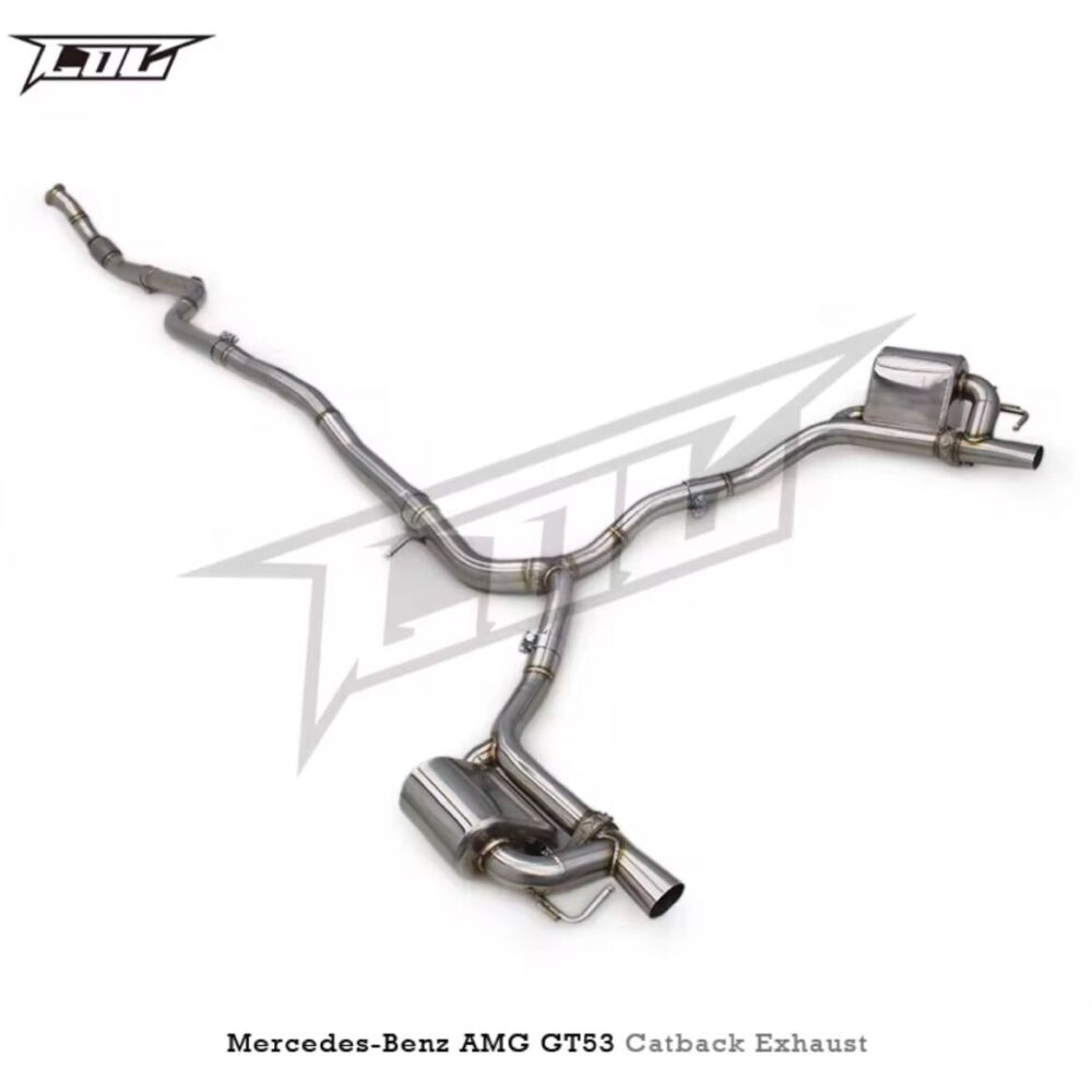 ★C.O.C★ チタン X290 GT53 可変バルブ スーパースポーツ マフラー AMG 4ドアクーペ メルセデス ベンツ