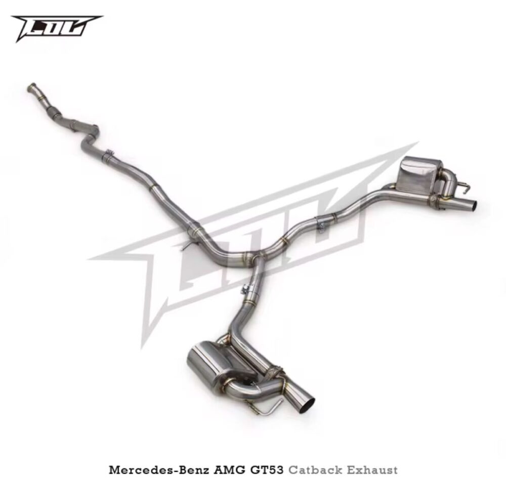 ★C.O.C★ チタン X290 GT53 可変バルブ スーパースポーツ マフラー AMG 4ドアクーペ メルセデス ベンツ