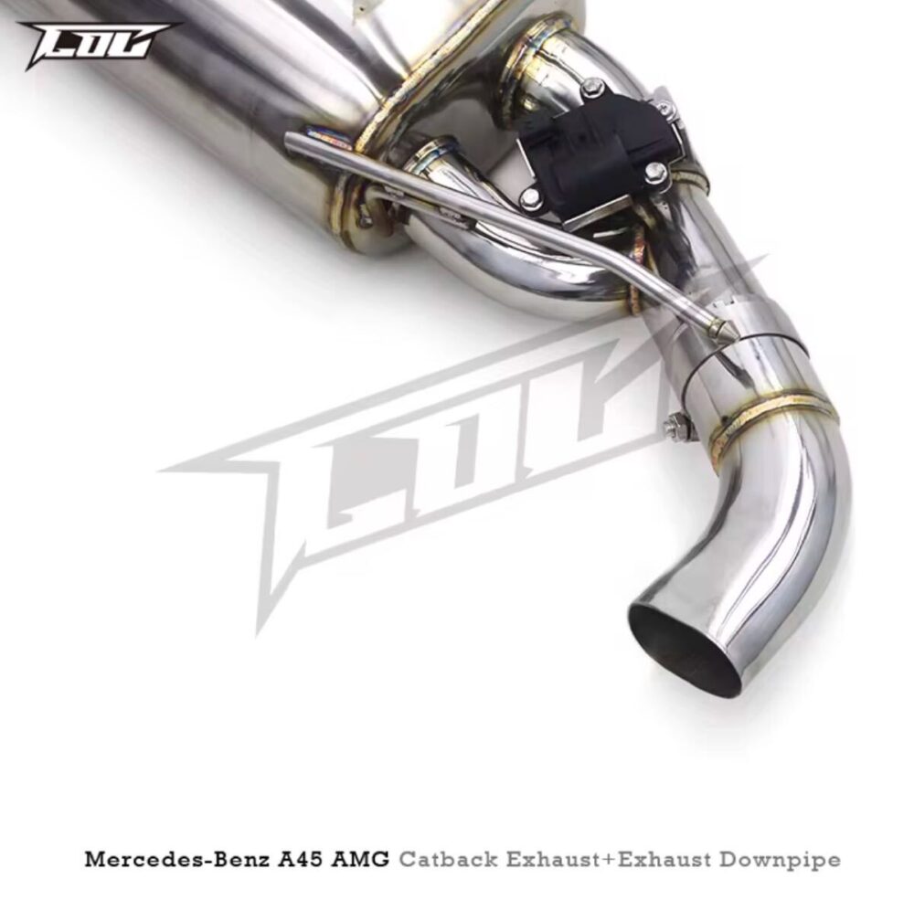 ★C.O.C★ A45 W176 可変 バルブ スーパースポーツ マフラー AMG メルセデス ベンツ A45s ダウンパイプ 2