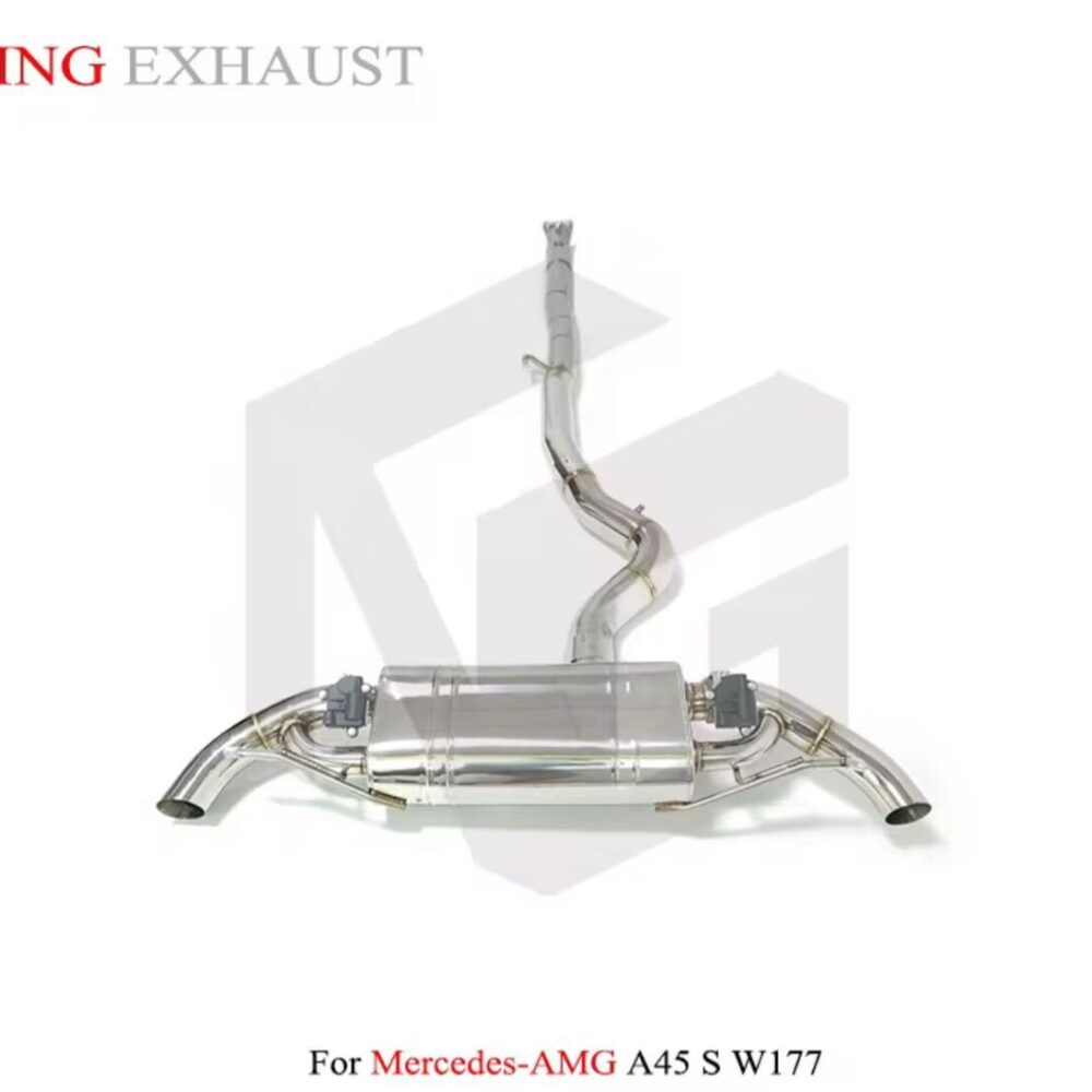 ★ING★ W177 A45 A45s 可変バルブ マフラー センターパイプ ミッドパイプ 中間 ダウンパイプ Aクラス AMG