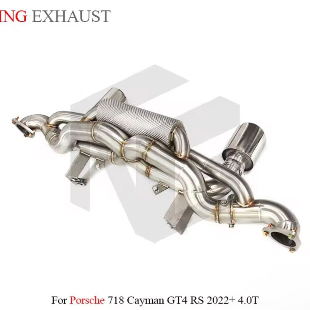 ★ING★ 718 ケイマン GT4 GTS RS 可変バルブ マフラー エキゾースト 4.0 ポルシェ PORSCHE cayman ②