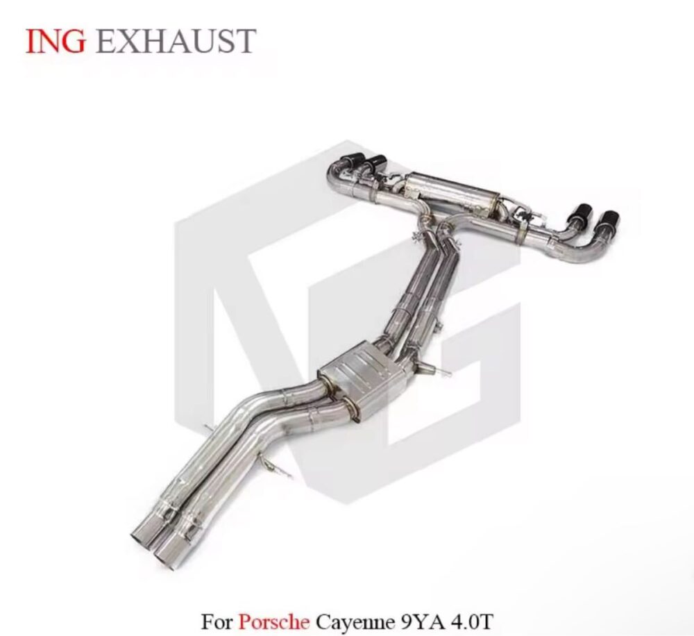 ★ING★ カイエン 9YA 9YB 可変バルブ マフラー エキゾースト ポルシェ PORSCHE GTS ターボ