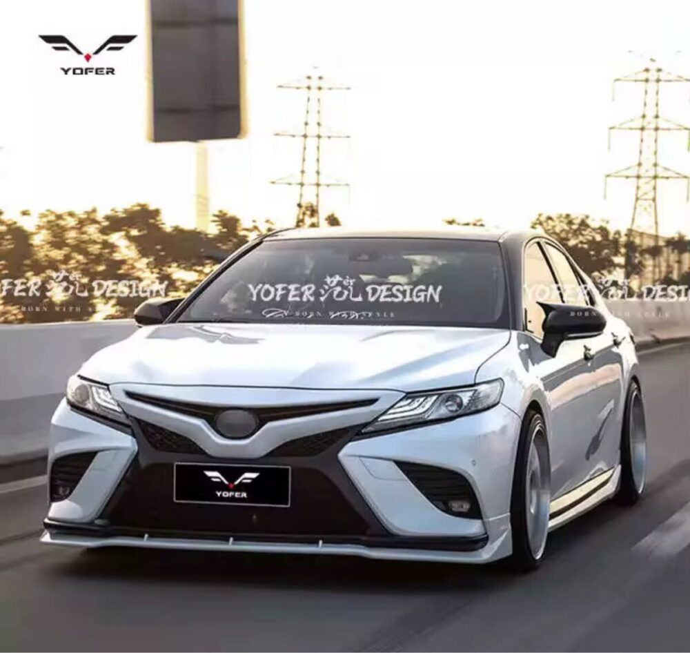 ★YOFER★ カムリ 70系 リップ ボディキット ディフューザー バンパー マフラー リップ スポイラー グリル トヨタ camry 70 ②