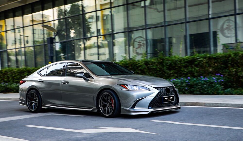 ★YOFER★ レクサス ES 10系 ボディキット ディフューザー バンパー マフラー リップ スポイラー グリル TRD モデリスタ ②