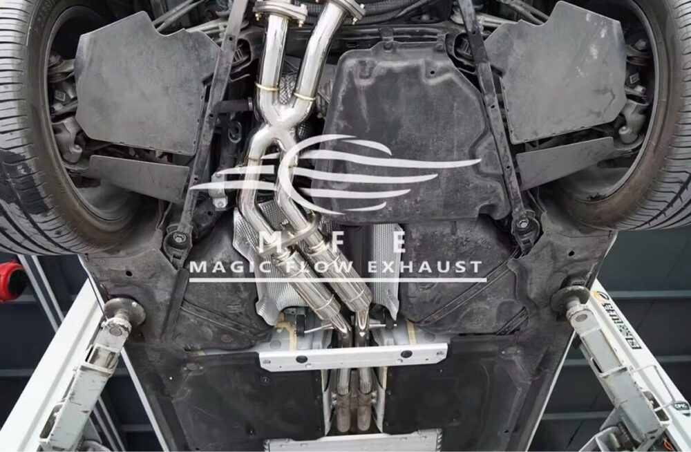 70699f0a09644e8_1200_785.jpg ★MFE★ アウディ A8 D5 可変バルブ マフラー エキゾースト 中間 パイプ ミッド ディフューザー リアピース ダウンパイプ S8