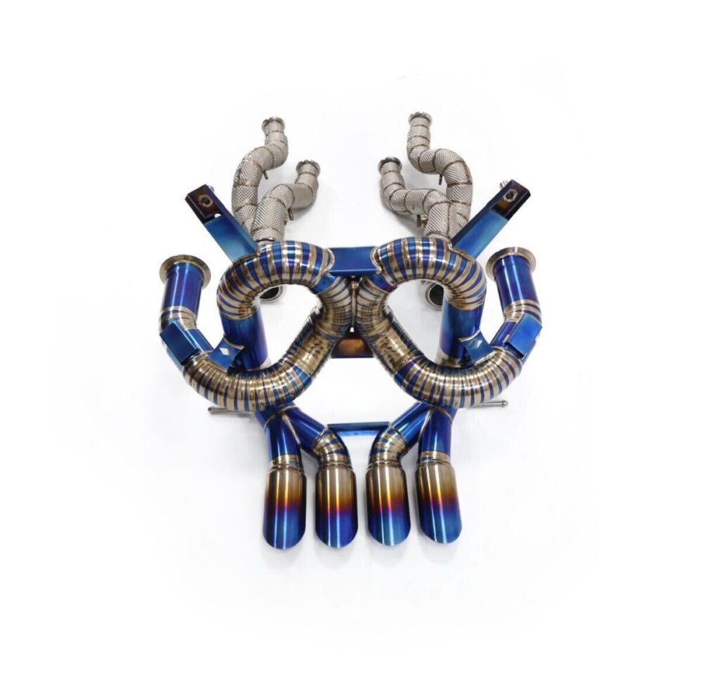 71699db18f771a2_1200_1187-1.jpg ★ING★ ランボルギーニ アヴェンタドール チタン SVJ LP700 マフラー エキゾースト 740 750 チタン ダウンパイプ