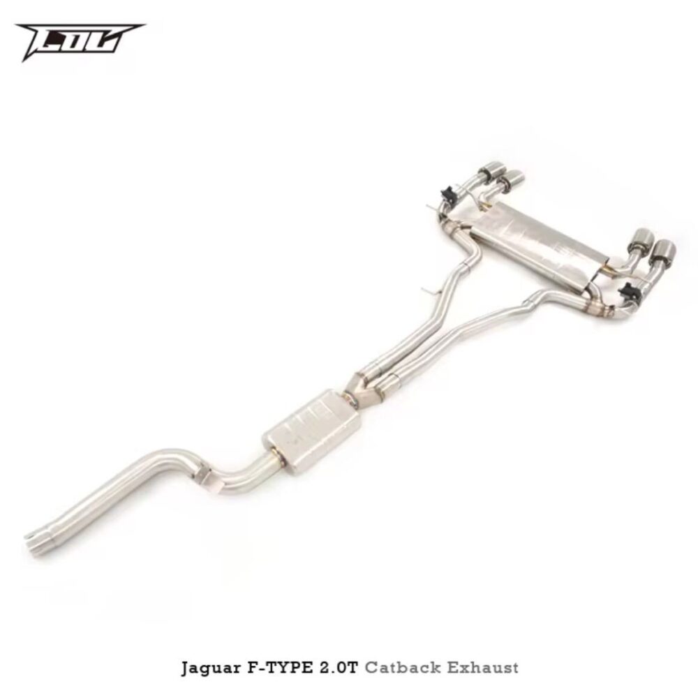 ★C.O.C★ Fタイプ 2.0 可変バルブ ハイパフォーマンスエキゾースト マフラー パイプ 中間 f-type 3.0 R P300 ジャガー
