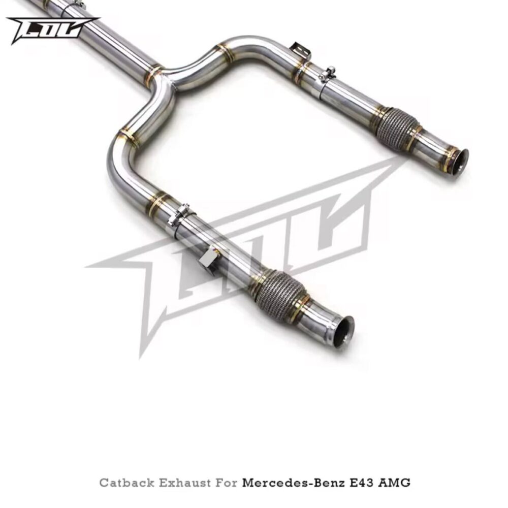 ★COC★ メルセデス E43 W213 S213 可変バルブ センターパイプ マフラー ミッドパイプ 中間 ダウンパイプ AMG
