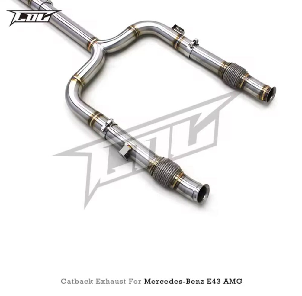 ★COC★ メルセデス E43 W213 S213 可変バルブ センターパイプ マフラー ミッドパイプ 中間 ダウンパイプ AMG