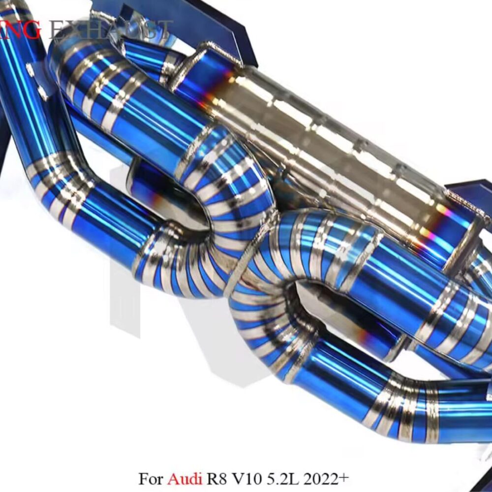 ★ING★ R8 V10 チタン 可変バルブ マフラー エキゾースト アウディ audi クワトロ 5.2