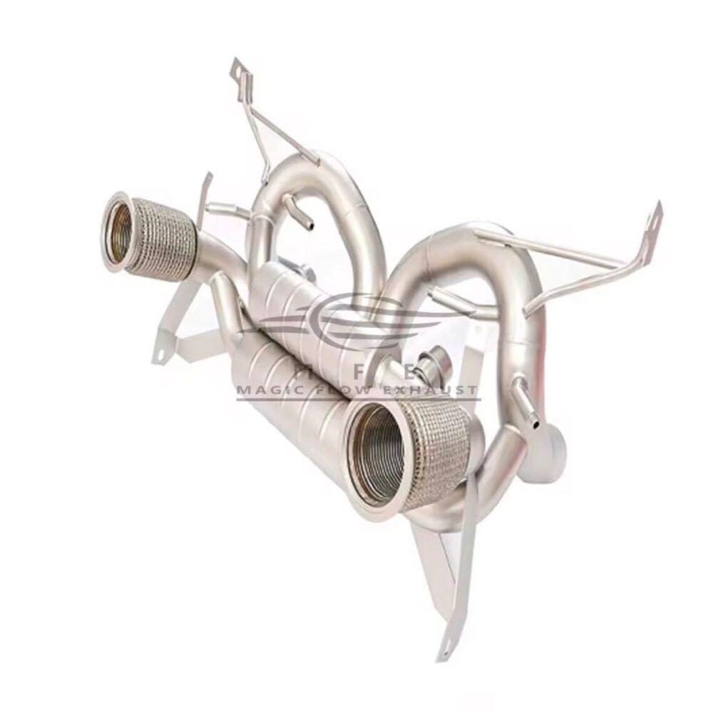 ★MFE★ ウラカン EVO 可変バルブ マフラー エキゾースト 中間 パイプ ディフューザー リアピース 可変マフラー ランボルギーニ エボ