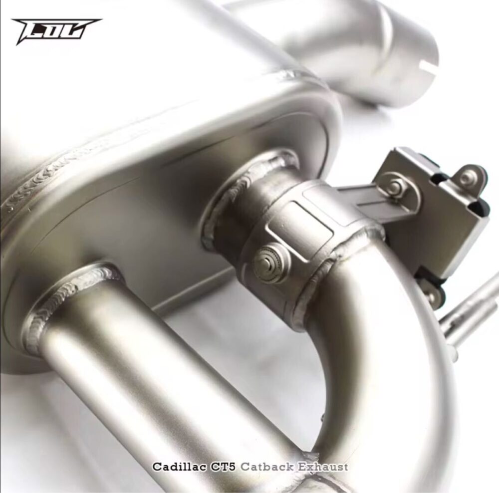 ★C.O.C★ CT5 キャデラック 可変バルブ ハイパフォーマンスエキゾースト マフラー パイプ 中間 XT5 2.0 スポーツ プラチナム