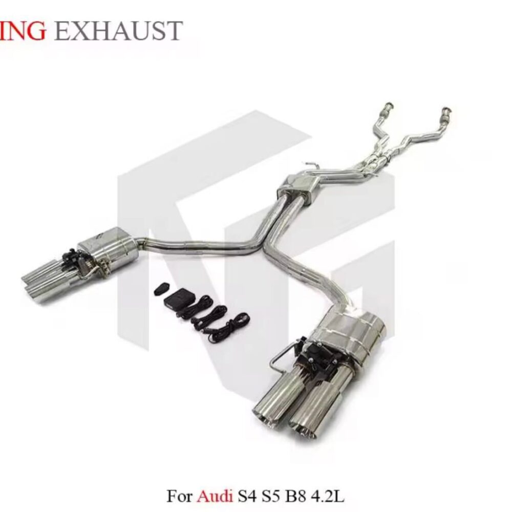 ★ING★ S4 S5 B8 可変バルブ マフラー エキゾースト アウディ audi 可変マフラー 4.2