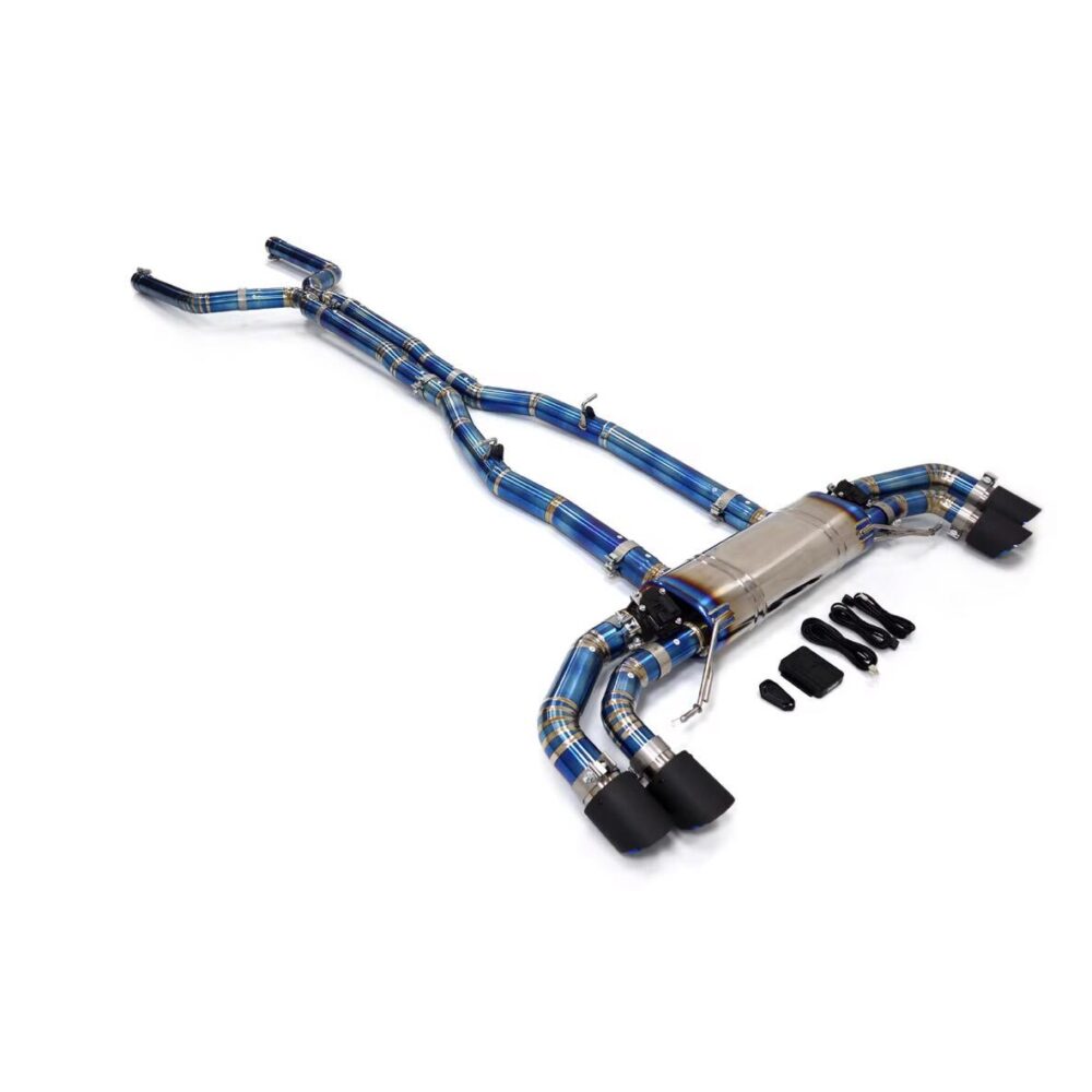 ★ING★ チタン X5M X6M F95 F96 可変マフラー 可変バルブ マフラー エキゾースト BMW