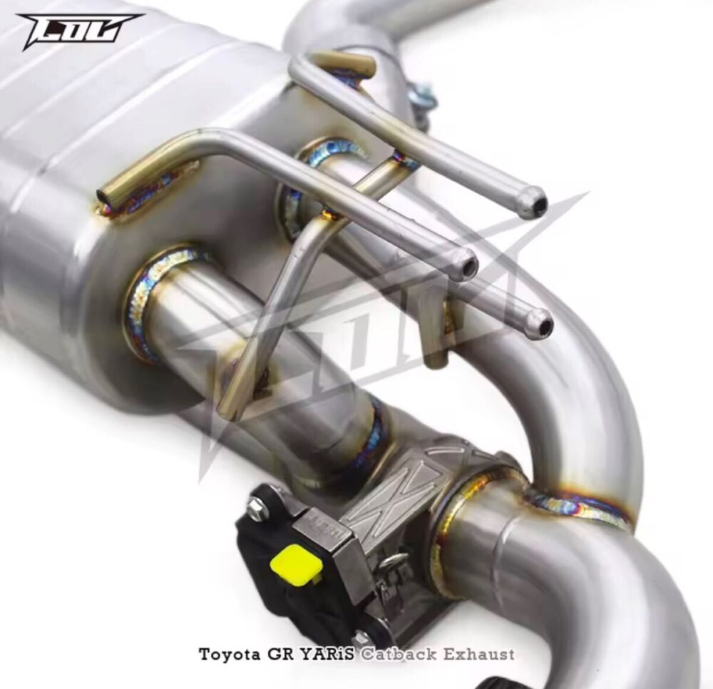 ★C.O.C★ トヨタ GRヤリス 可変バルブ スーパースポーツ マフラー 中間 パイプ GXPA16 1.6 GR ヤリス