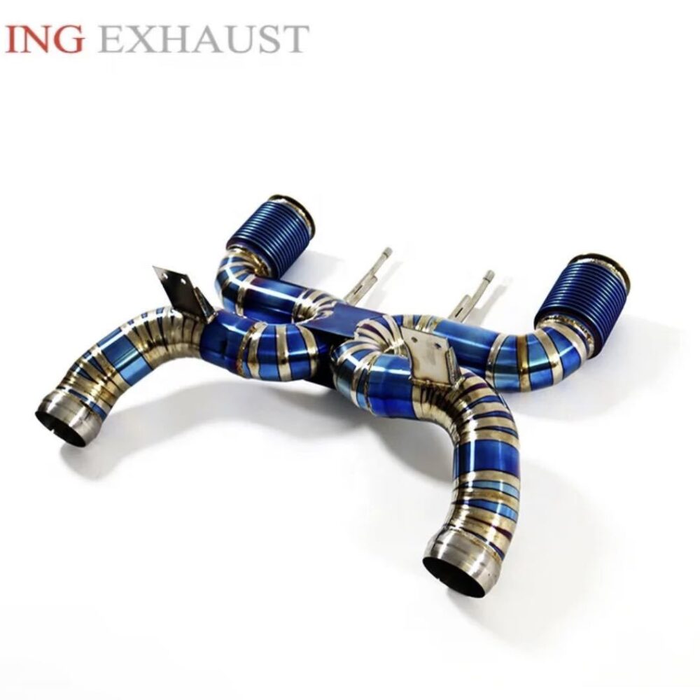 75699db18d2547e_1170_1055-1.jpg ★ING★ マクラーレン 720S チタン マフラー エキゾースト 触媒 キャタライザー 中間