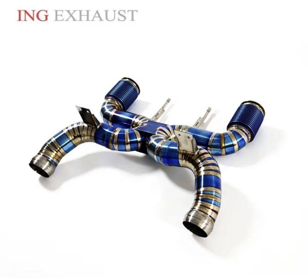 75699db18d2547e_1170_1055-1.jpg ★ING★ マクラーレン 720S チタン マフラー エキゾースト 触媒 キャタライザー 中間