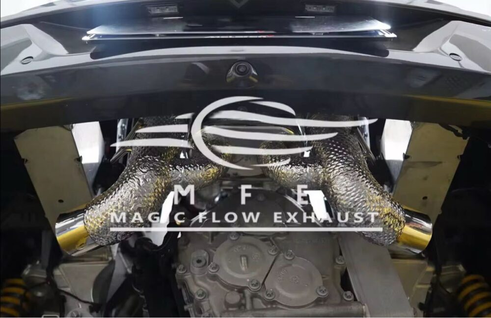 75699f0a061b7e7_1200_779.jpg ★MFE★ マクラーレン 540C 570S 570GT 可変バルブ マフラー エキゾースト 中間 パイプ ミッド リアピース ダウンパイプ