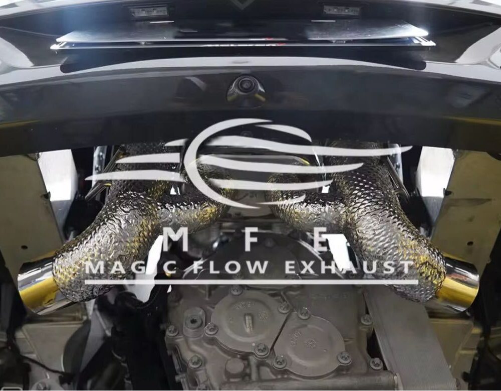 75699f0a061b7e7_1200_779.jpg ★MFE★ マクラーレン 540C 570S 570GT 可変バルブ マフラー エキゾースト 中間 パイプ ミッド リアピース ダウンパイプ