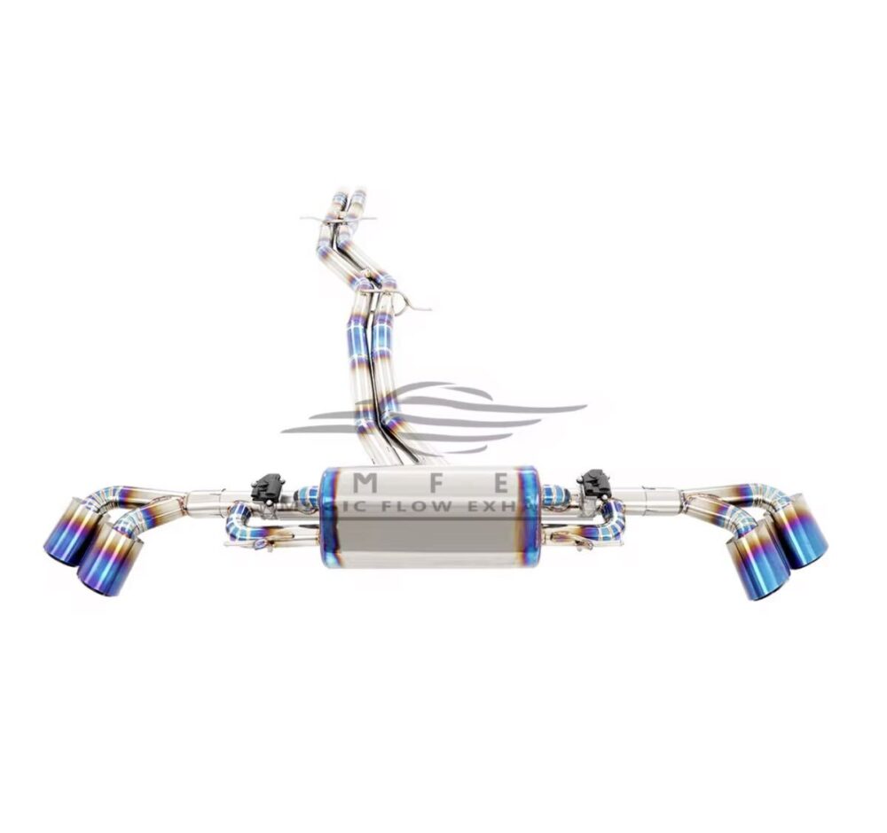 ★MFE★ ランボルギーニ ウルス 可変バルブ マフラー エキゾースト 中間 パイプ ミッド リアピース ダウンパイプ ②