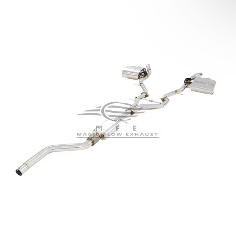 ★MFE★ ヴェラール 2.0 可変バルブ マフラー エキゾースト 中間 パイプ リアピース 可変マフラー P250 P300 レンジローバー