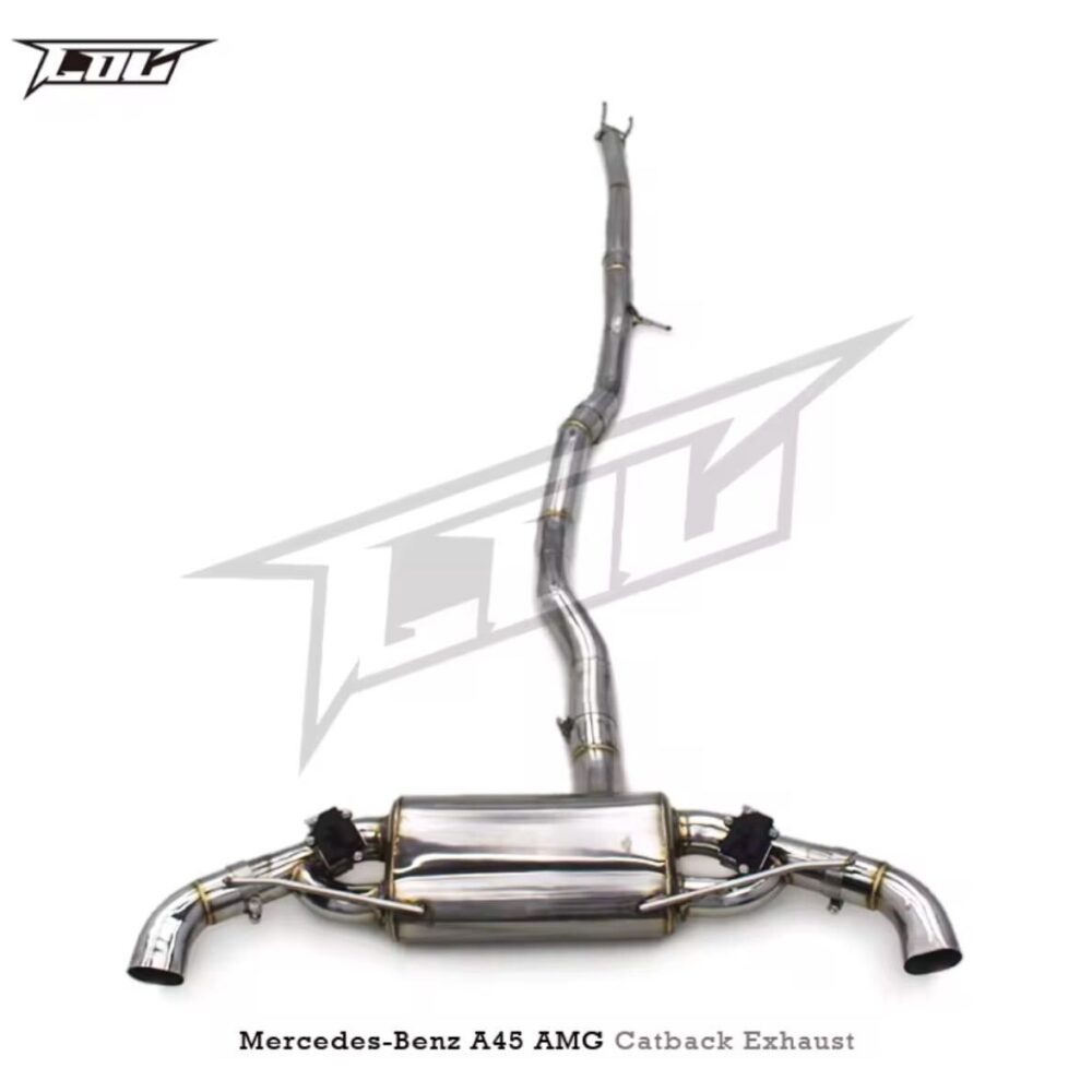 ★C.O.C★ A45 W176 可変 バルブ スーパースポーツ マフラー AMG メルセデス ベンツ A45s ダウンパイプ 2