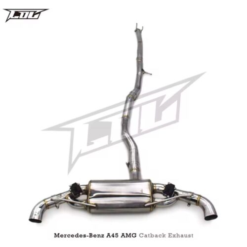 ★C.O.C★ A45 W176 可変 バルブ スーパースポーツ マフラー AMG メルセデス ベンツ A45s ダウンパイプ 2