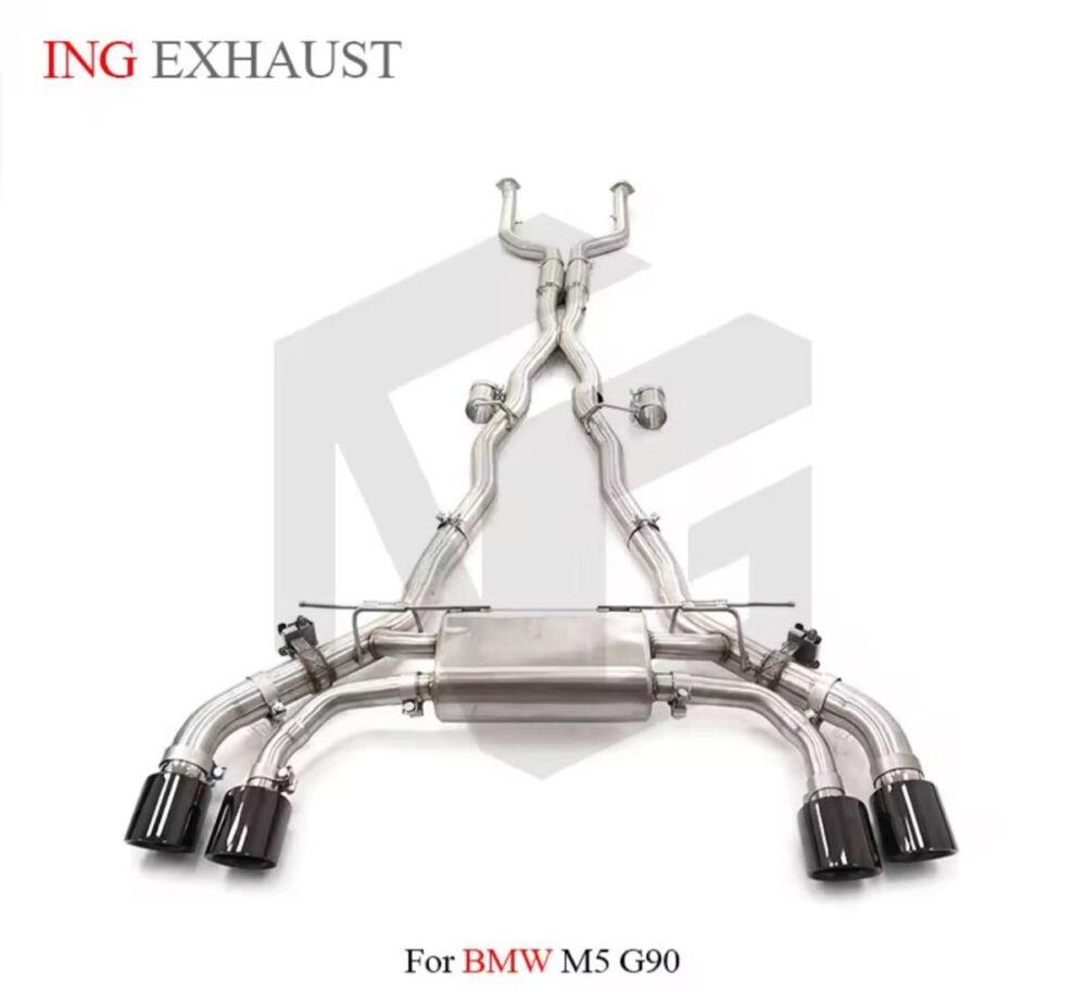 ★ING★ BMW M5 G90 可変バルブ マフラー エキゾースト BMW 可変マフラー ミッドパイプ