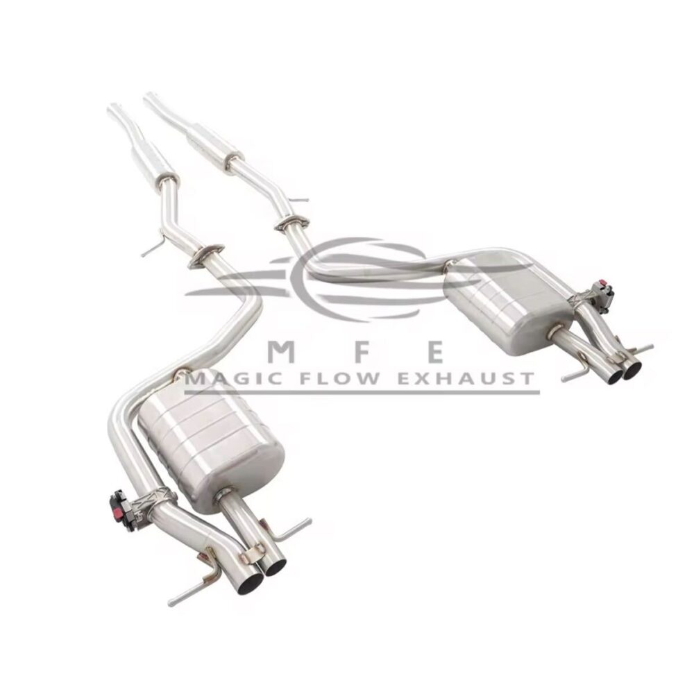 7699f0a4670bb7_1200_1199.jpg ★MFE★ W223 S500 可変バルブ マフラー エキゾースト 中間 パイプ ディフューザー リアピース 可変マフラー メルセデス Sクラス