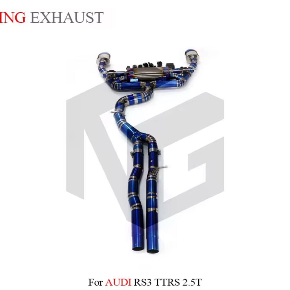 ★ING★ RS3 TTRS チタン 可変バルブ マフラー エキゾースト アウディ audi 8Y 8V