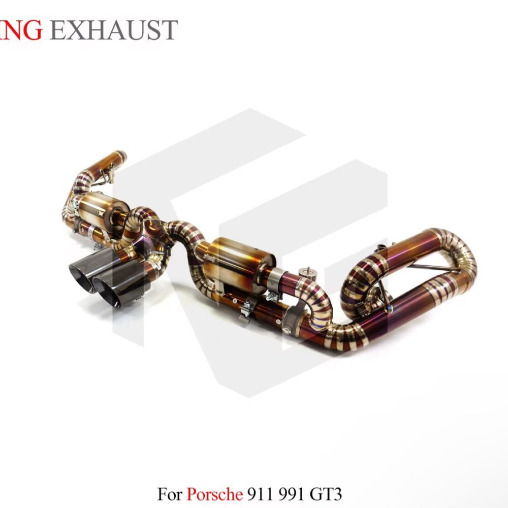 ★ING★ チタン 911 991 GT3 可変バルブ マフラー エキゾースト ポルシェ PORSCHE