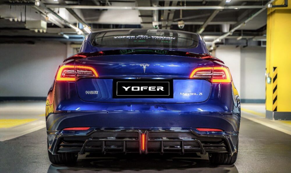 78699ebba485408_1170_697.jpg ★YOFER★ テスラ モデル3 ボディキット ディフューザー バンパー マフラー リップ スポイラー グリル tesla model3