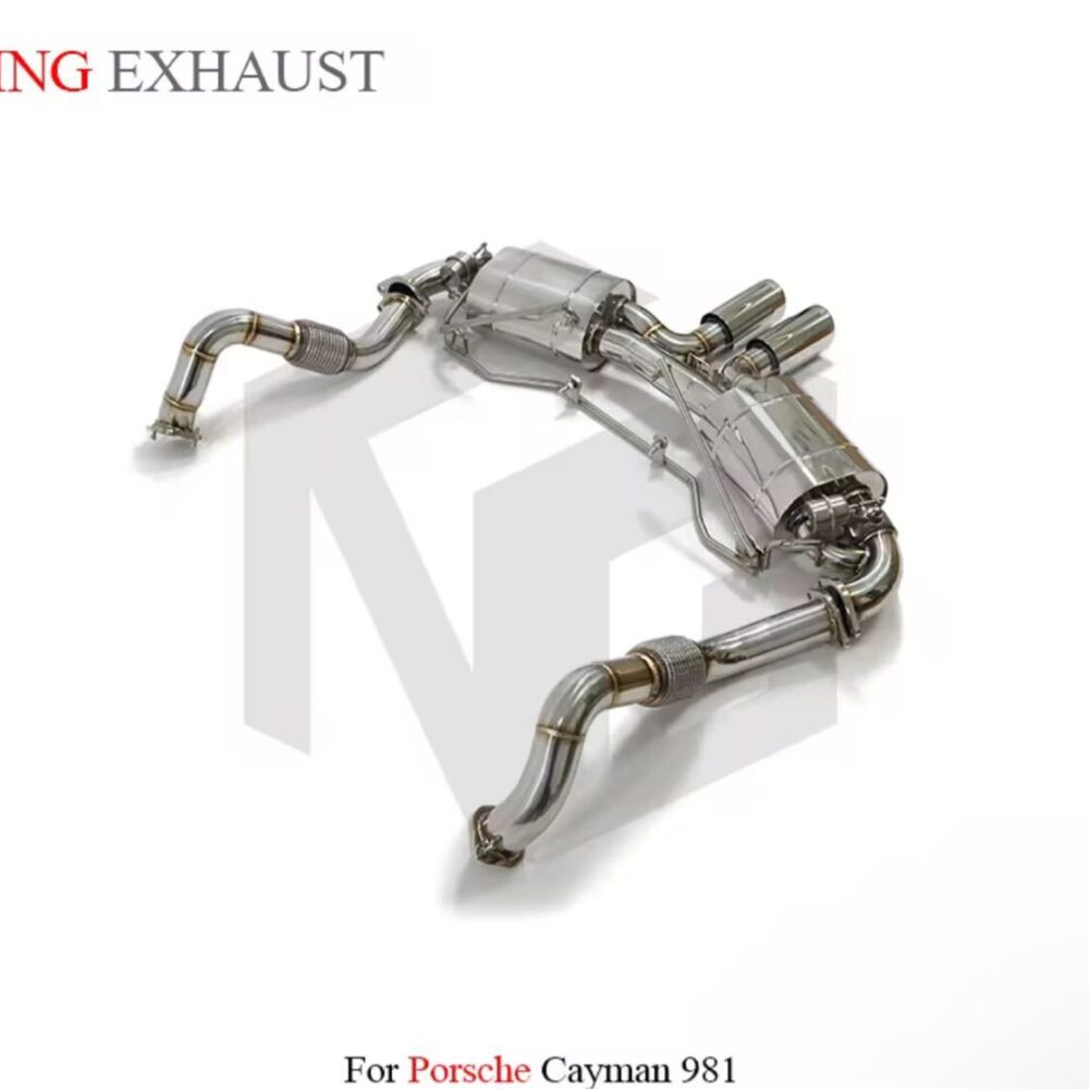 ★ING★ 981 ケイマン ボクスター 可変バルブ マフラー エキゾースト ポルシェ PORSCHE S 2.7 3.4 後期